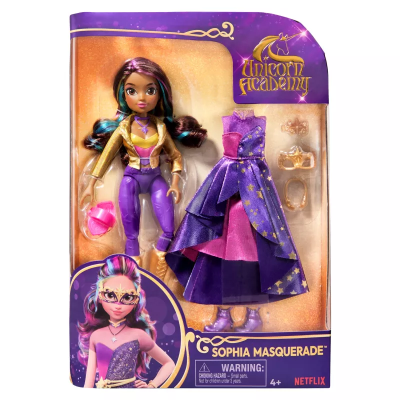 Moenukk Spinmaster Unicorn Academy Sophia Masquerade 241mm Mitmevärviline