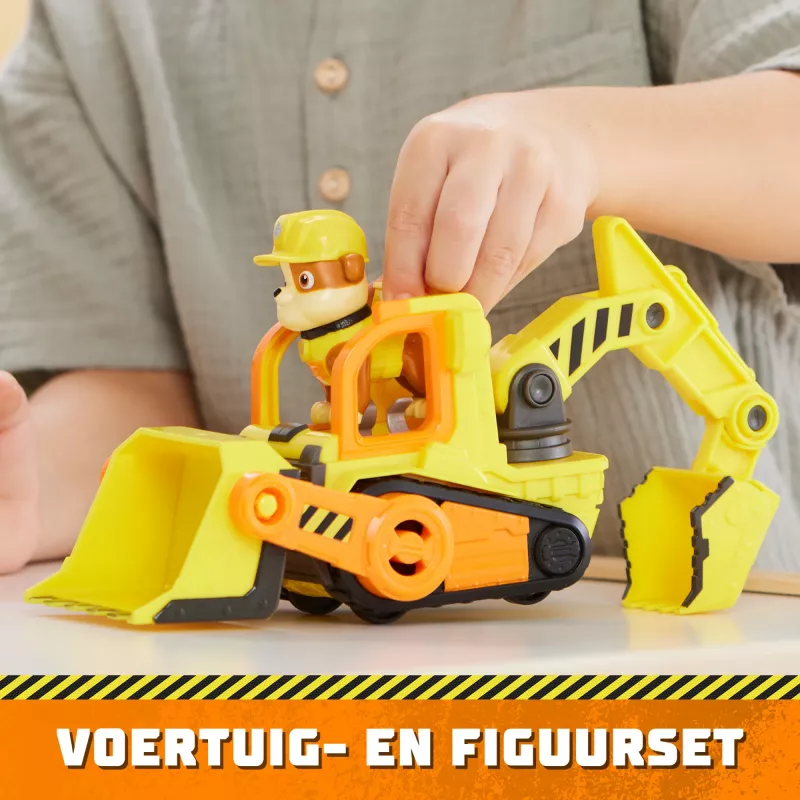 Buldooserimänguasi Spinmaster Rubble’s Bulldozer – plastist, vanusele 3+, must/oranž/kollane