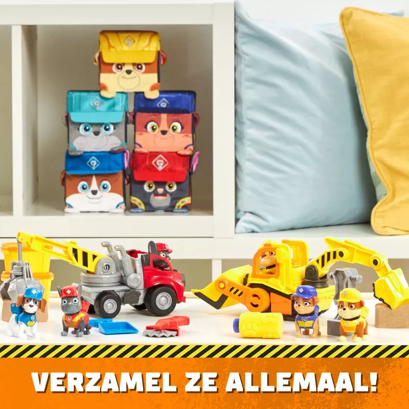 Buldooserimänguasi Spinmaster Rubble’s Bulldozer – plastist, vanusele 3+, must/oranž/kollane