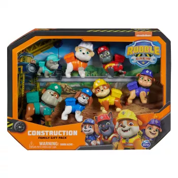 Rubble & Crew, mängufiguuride kingituspakend, 7 kogutava märulifiguuriga, laste mänguasjad poistele ja tüdrukutele alates 3. eluaastast
