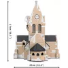 Ehitusklotsid Cobi Sainte-Mère-Église Church 2280 tk 10 aastat
