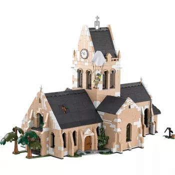 Ehitusklotsid Cobi Sainte-Mère-Église Church 2280 tk 10 aastat