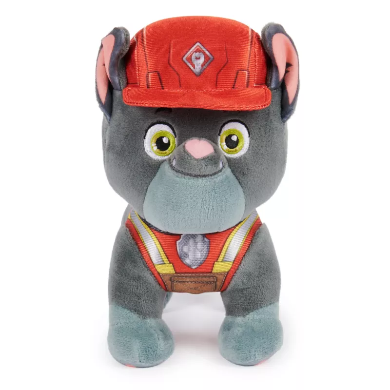 Rubble & Crew , Premium pehmed mänguasjad, 7-tolline Charger plüüsist mänguasi ehitusvormis, laste mänguasjad poistele ja tüdrukutele alates 3. eluaastast