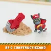 Rubble & Crew, Chargeri ja Wheeleri märulikujud, koos Kinetic Build-It liivaga ja 2 ehitustööriistaga, PAW Patrol laste mänguasjad poistele ja tüdrukutele alates 3. eluaastast