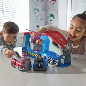 Sõidukikomplekt Spinmaster PAW Patrol Launche & Rescue Patroller, plastist, mitmevärviline, alates 3. eluaastast