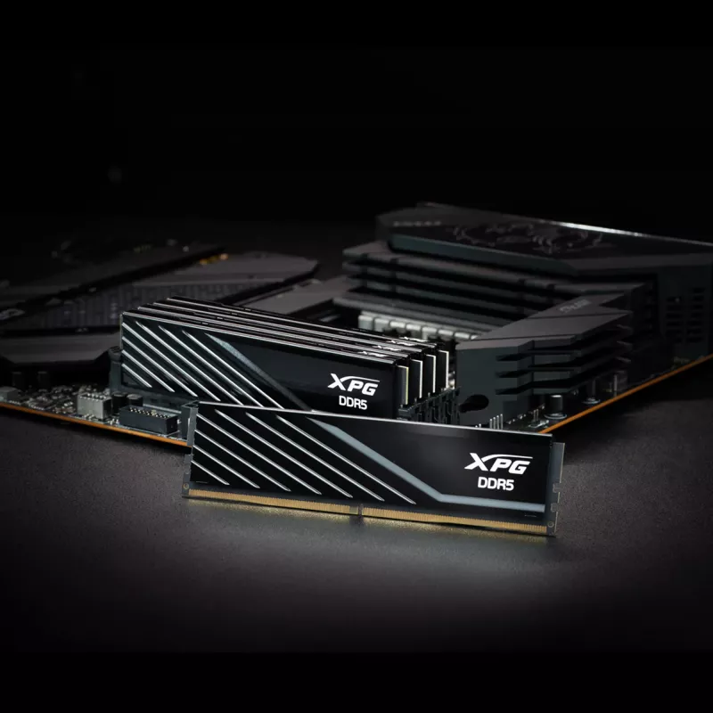 DIMM 32 GB DDR5-6000 (2x 16 GB) Dual-Kit, Arbeitsspeicher schwarz, AX5U6000C4816G-DTLABBK, XPG Lancer Blade, INTEL XMP, AMD EXPO