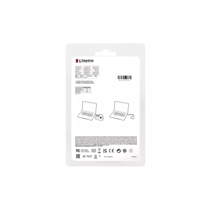 Kingston Technology USB 3.2 Gen 1 Workflow 5G USB-A ja USB-C miniHub