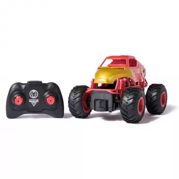 Monster Jam , Marvel Iron Man RC Monster Truck, mõõtkava 1:24, mänguasjad lastele alates 3. eluaastast