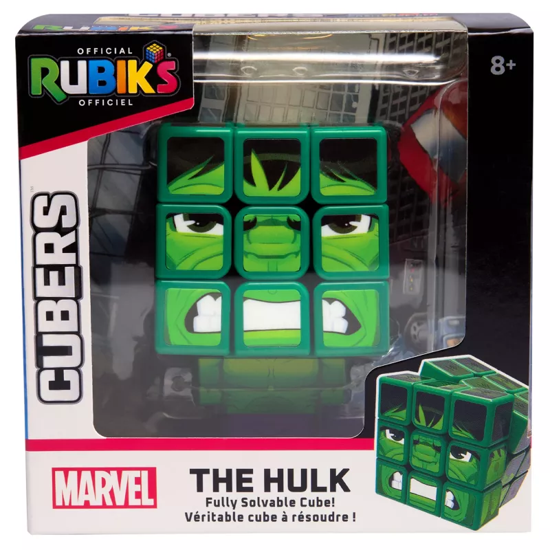 Spin Master Rubik's - Cubers 3x3 Hulk, osavusmäng