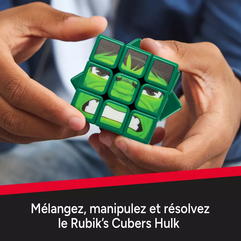 Spin Master Rubik's - Cubers 3x3 Hulk, osavusmäng