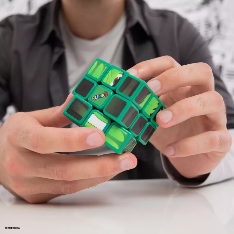 Spin Master Rubik's - Cubers 3x3 Hulk, osavusmäng