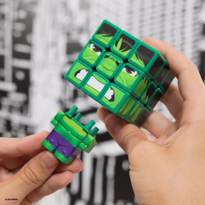 Spin Master Rubik's - Cubers 3x3 Hulk, osavusmäng