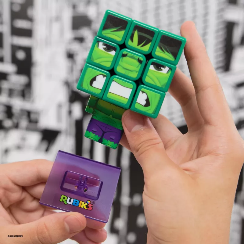 Spin Master Rubik's - Cubers 3x3 Hulk, osavusmäng
