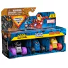 Monster Jam, Marvel Mini Monster Truck 3-pakk, Must Panther, Captain America, Iron Man survevalust monsterautod, mõõtkava 1:87, laste mänguasjad poistele alates 3. eluaastast