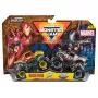 Monster Jam, Marvel Official Iron Man Vs. War Machine Die-Cast Monster Trucks, 1:64 mõõtkavas, laste mänguasjad poistele ja tüdrukutele vanuses 3 ja vanemad