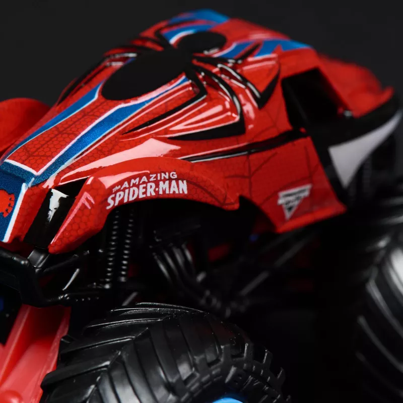 Monster Jam, Marvel Official Iron Man Vs. War Machine Die-Cast Monster Trucks, 1:64 mõõtkavas, laste mänguasjad poistele ja tüdrukutele vanuses 3 ja vanemad
