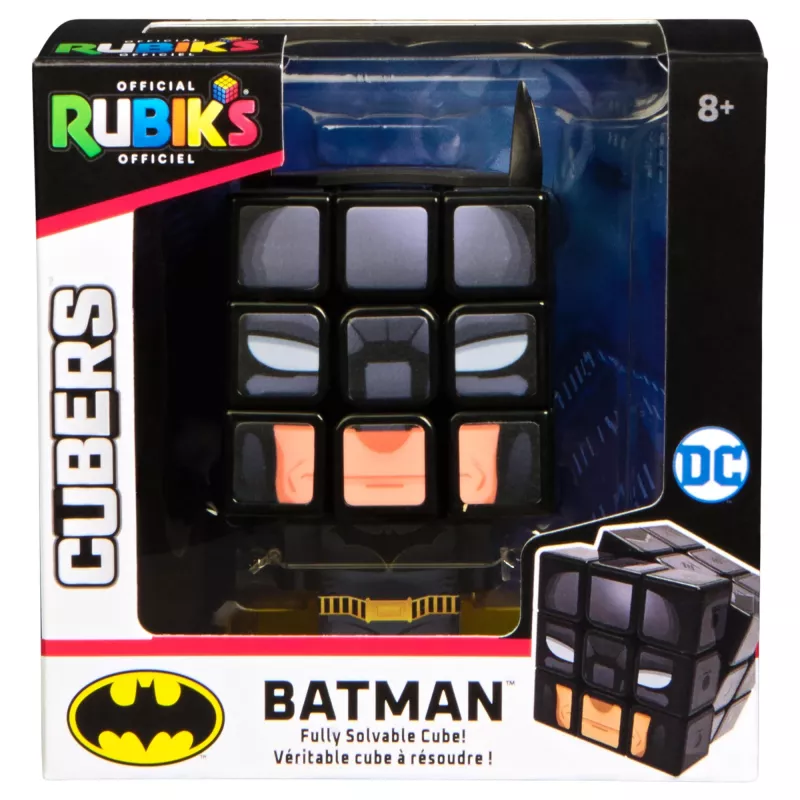 3x3 Rubik's Cube puzzle spinmaster — Batman disain