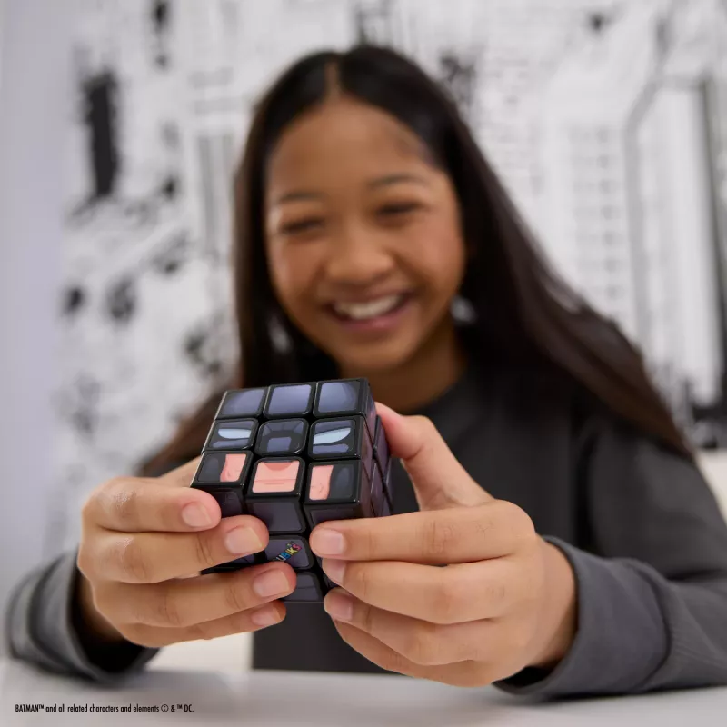 3x3 Rubik's Cube puzzle spinmaster — Batman disain