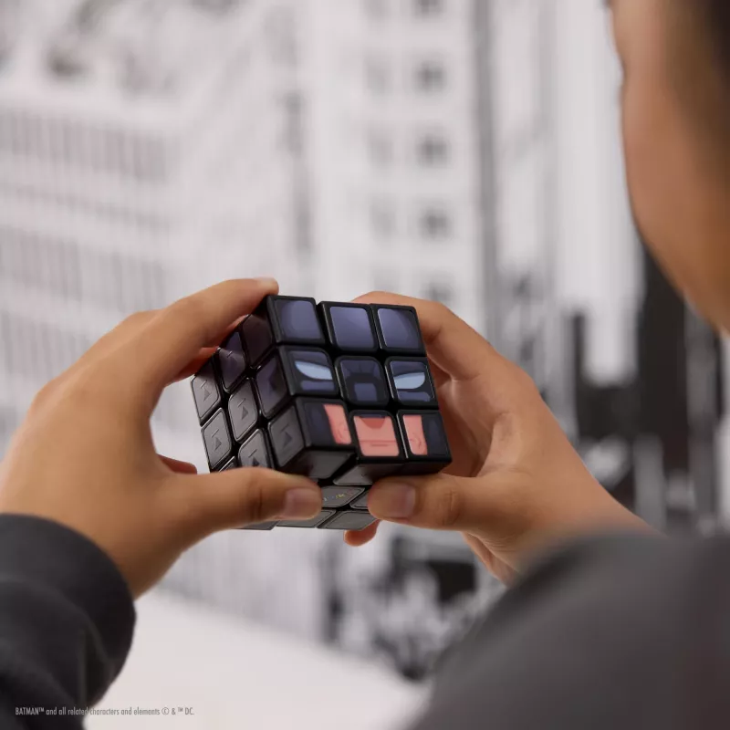 3x3 Rubik's Cube puzzle spinmaster — Batman disain
