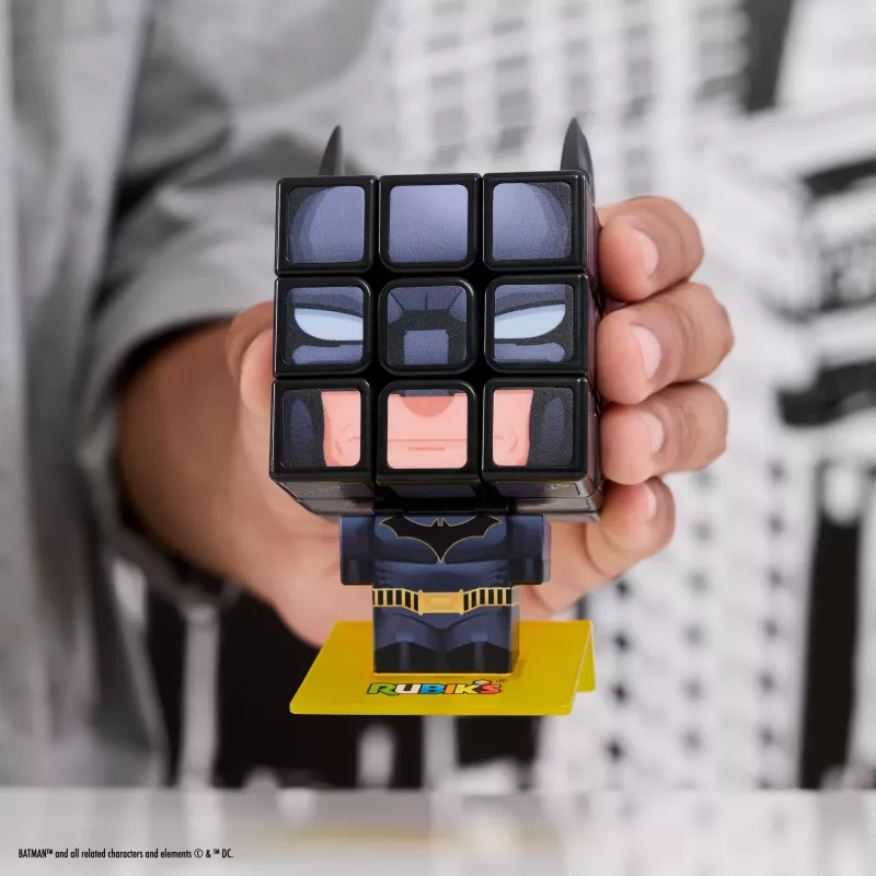 3x3 Rubik's Cube puzzle spinmaster — Batman disain