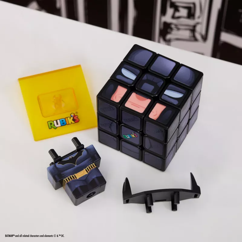 3x3 Rubik's Cube puzzle spinmaster — Batman disain