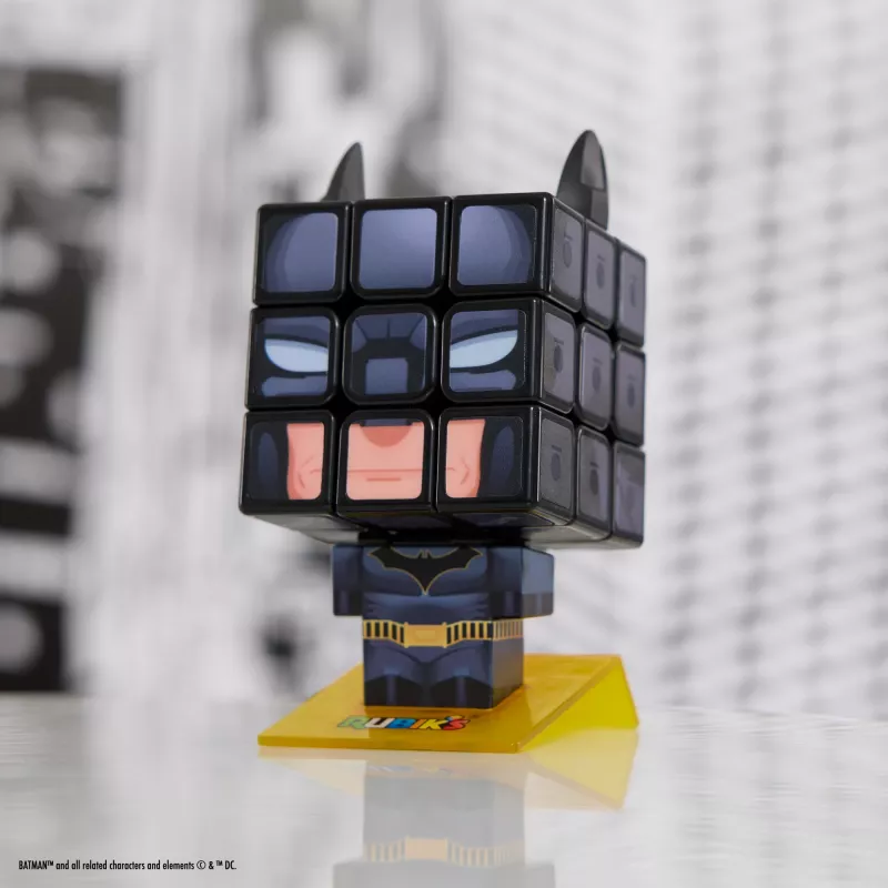 3x3 Rubik's Cube puzzle spinmaster — Batman disain