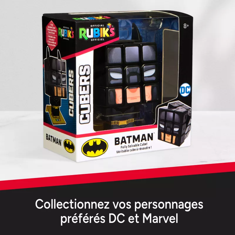 3x3 Rubik's Cube puzzle spinmaster — Batman disain