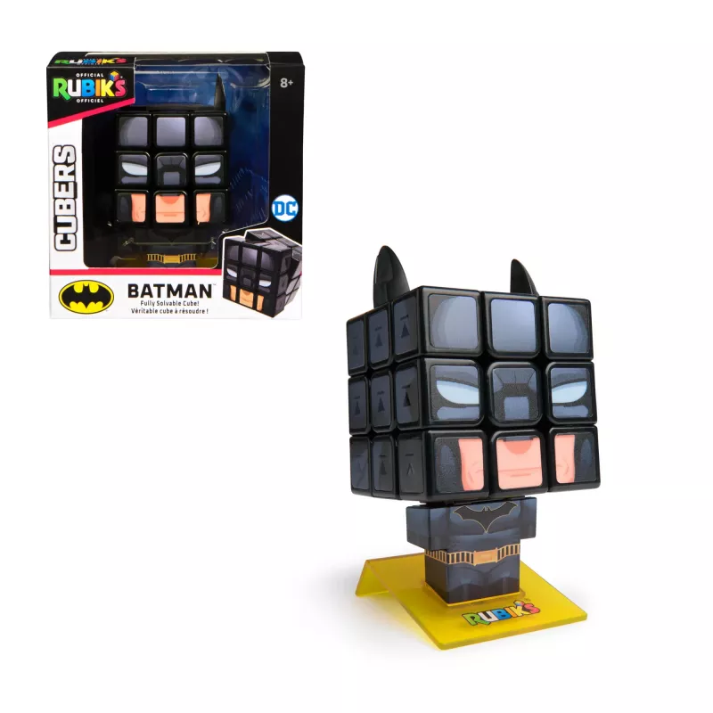 3x3 Rubik's Cube puzzle spinmaster — Batman disain