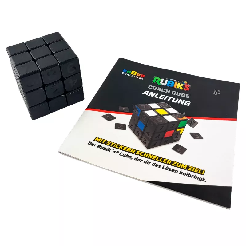 Rubiku treeningkuubik, õpi lahendama 3x3 kuubikut kleebiste, juhendi ja videotega | Stressi leevendav fidget-mänguasi | Täiskasvanute fidget-kuubik | Alates 8. eluaastast