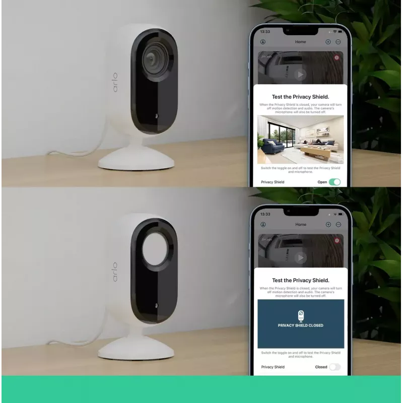 IP turvakaamera Arlo Essential 2K Indoor Security Camera 2-pakk Juhtmevaba Sise-