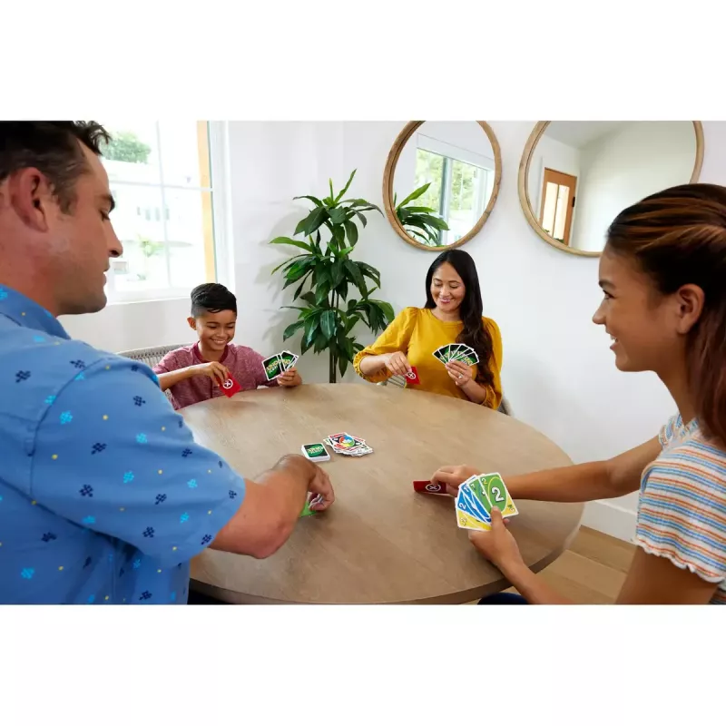 Kaardimäng MATTEL Games UNO Flex — Mahapanemise kaardimäng, vanusele 7+