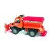 Veoauto BRUDER MB Unimog, ABS konstruktsioon, soovitatav vanus 4+