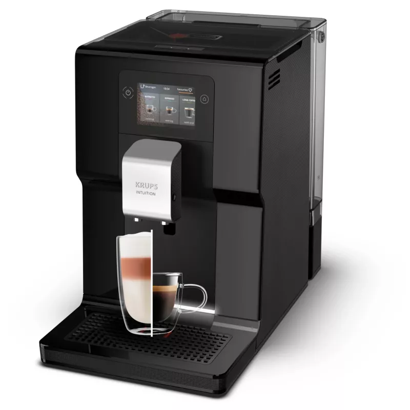 Krups Intuition Preference EA8738 täisautomaatne kohvimasin, 3 l, must