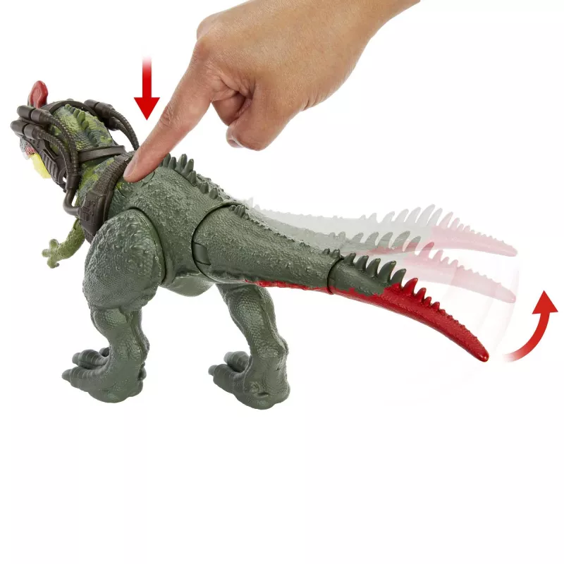 Jurassic World GIGANTIC TRACKERS Sinotyrannus Roheline Punane Plastik 4+