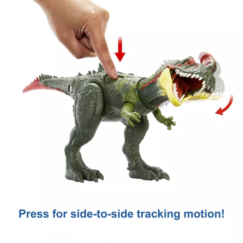 Jurassic World GIGANTIC TRACKERS Sinotyrannus Roheline Punane Plastik 4+