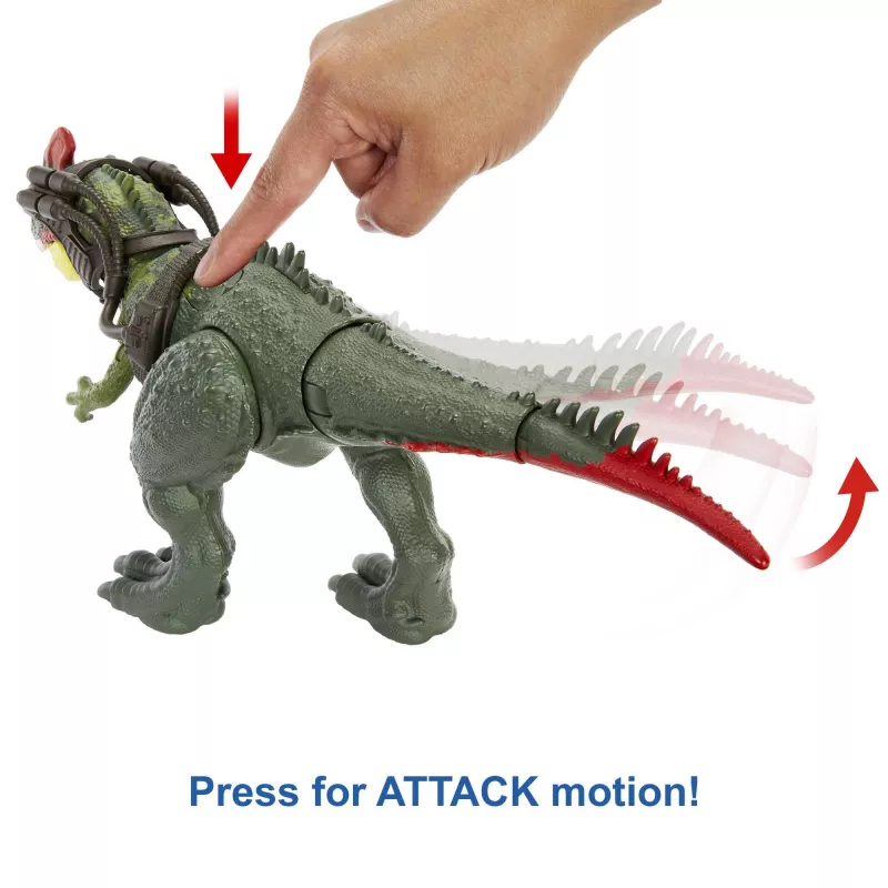 Jurassic World GIGANTIC TRACKERS Sinotyrannus Roheline Punane Plastik 4+