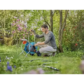 Gardena 18931-20 aiavoolik 20 m Maapealne Plastik Termoplastne elastomeer TPE Must Sinine Hall