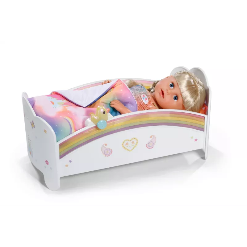 Nukuvoodi ZAPF creation BABY born Rainbow Bed 835999 43 cm nukkudele