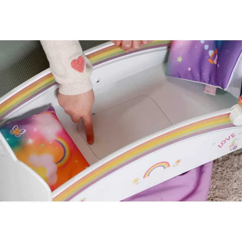 Nukuvoodi ZAPF creation BABY born Rainbow Bed 835999 43 cm nukkudele