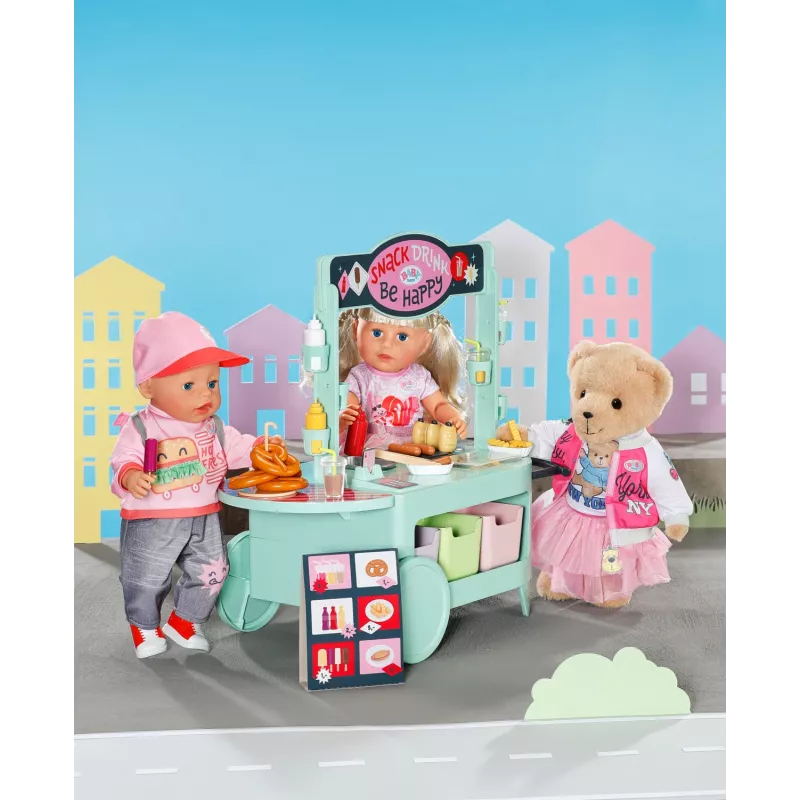 Aksessuaarikomplekt BABY born nukule Zapf Creation — Snack Shop mudel 835883