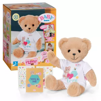 Pehme mänguasi zapf creation BABY born Singing Teddy 837962 — plush laulev kaisukaru nukkudele
