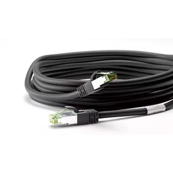 Võrgukaabel Wentronic 66719 Cat8.1 S/FTP 0,25 m Must