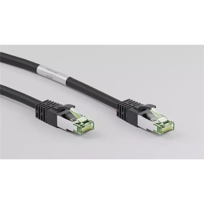 Võrgukaabel Wentronic 66719 Cat8.1 S/FTP 0,25 m Must