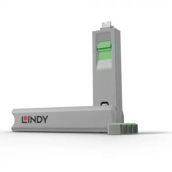 Port blocker key Lindy USB Type C Port Blocker Key Pack of 4 roheline