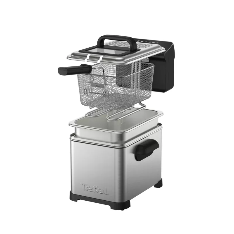 Tefal Family Pro FR507D Single 4 L eraldiseisev 2400 W fritüür roostevabast terasest
