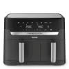Tefal Dual Easy Fry & Grill EY905B Double 8,3 L eraldiseisev 2700 W kuumaõhufritüür Hall