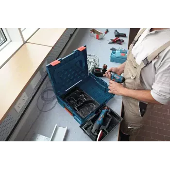 Vaheseinakomplekt hoiukasti jaoks Bosch 1 600 A00 2UJ, polüstüreen, must, 406×331×77 mm