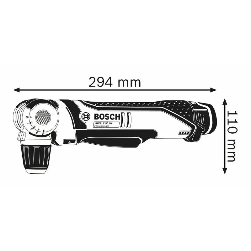 Bosch 0 601 390 908 akutrell/kruvikeeraja 1300 p/min Must, Sinine