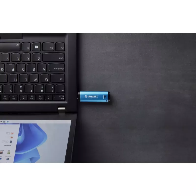 Kingston Technology IronKey 256GB USB-C Vault Privacy 50C AES-256 krüpteeritud, FIPS 197