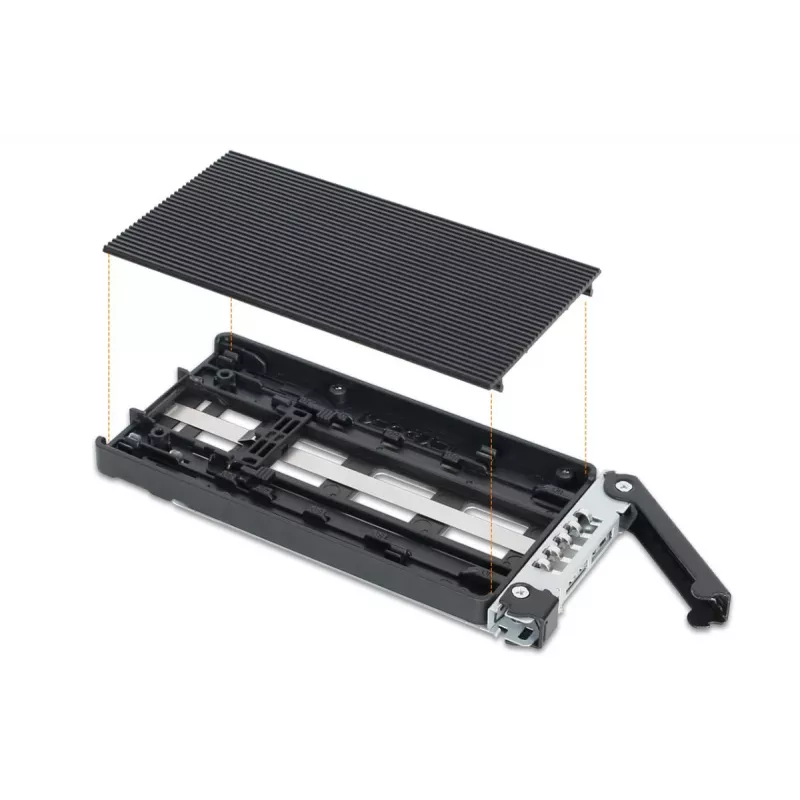 ICYDOCK Mobile Rack Keylock miniSAS 1xM.2 NVMe to 1x3.5in bay